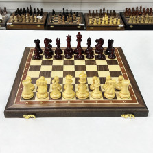Шахматы эксклюзивные орех Стаунтон ретро падук — hichess.ru - шахматы, нарды, настольные игры