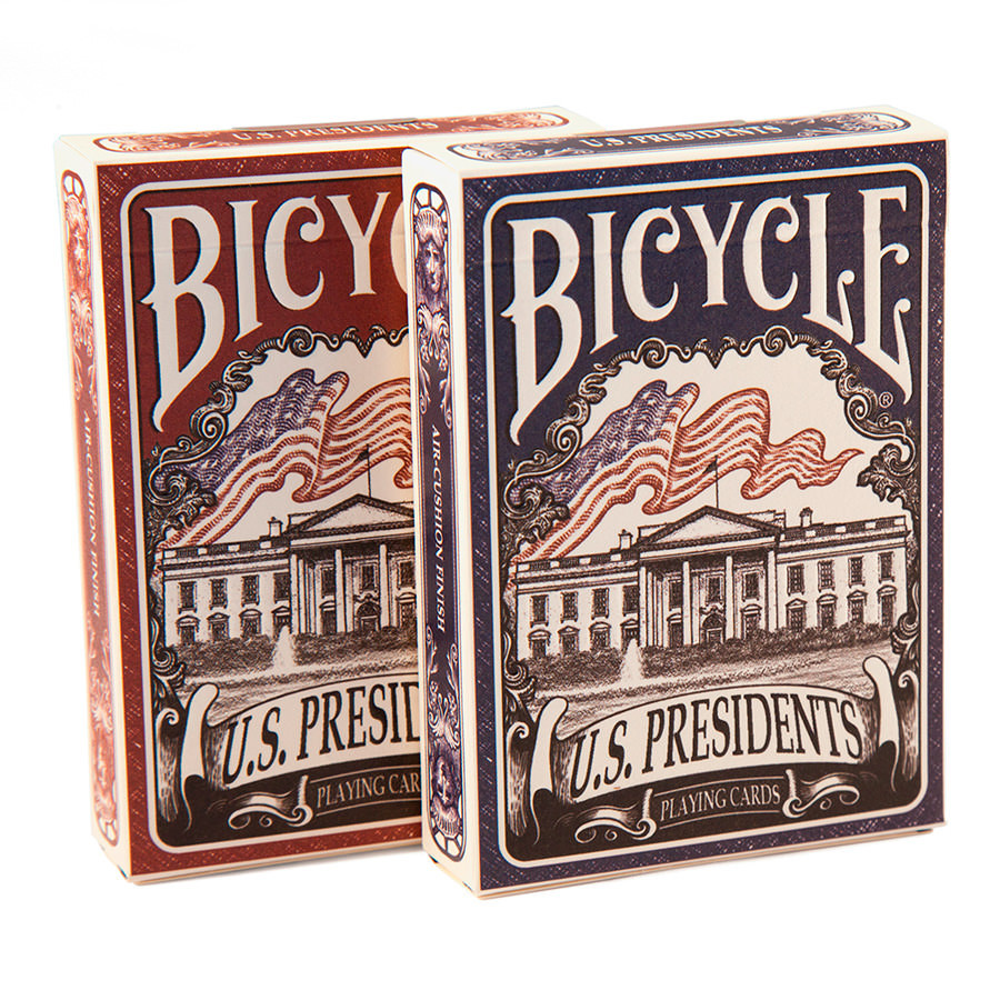 Коллекционные карты Bicycle "US Presidents", 54 листа фото 1 — hichess.ru - шахматы, нарды, настольные игры