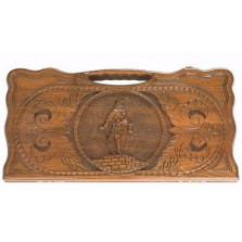 Нарды резные «Петр 1» с ручкой, Haleyan — hichess.ru - шахматы, нарды, настольные игры