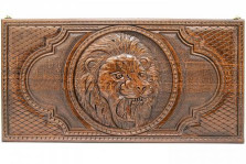 Нарды резные &quot;Лев 1&quot;, Simonyan — hichess.ru - шахматы, нарды, настольные игры