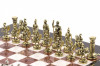 Шахматы "Римские воины" 28х28 см из лемезита и мрамора фото 4 — hichess.ru - шахматы, нарды, настольные игры
