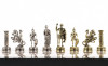 Шахматы "Римские воины" 28х28 см из лемезита и мрамора фото 5 — hichess.ru - шахматы, нарды, настольные игры