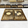 Нарды деревянные резные Орнамент-2 60 см, Artash фото 5 — hichess.ru - шахматы, нарды, настольные игры