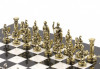 Шахматы "Римские воины" 28х28 см из мрамора фото 4 — hichess.ru - шахматы, нарды, настольные игры