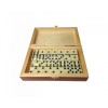 Домино в деревянной шкатулке Лось фото 2 — hichess.ru - шахматы, нарды, настольные игры