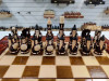 Шахматы подарочные ручной работы Львы большие с нардами и шашками фото 4 — hichess.ru - шахматы, нарды, настольные игры