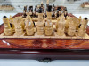 Шахматы подарочные ручной работы Львы большие с нардами и шашками фото 8 — hichess.ru - шахматы, нарды, настольные игры
