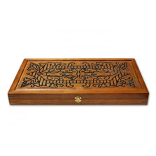 Нарды резные ND-005BL — hichess.ru - шахматы, нарды, настольные игры