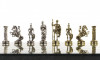 Шахматы "Римские воины" 36х36 см змеевик фото 5 — hichess.ru - шахматы, нарды, настольные игры