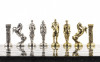 Шахматы сувенирные "Великая Отечественная война" 44х44 см фигуры металл, доска каменная фото 5 — hichess.ru - шахматы, нарды, настольные игры