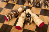 Шахматы резные Люкс дуб фото 5 — hichess.ru - шахматы, нарды, настольные игры