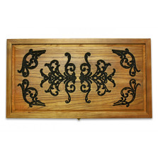 Нарды резные ND-006BL — hichess.ru - шахматы, нарды, настольные игры