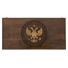 Нарды резные Герб РФ-2, Mirzoyan — hichess.ru - шахматы, нарды, настольные игры