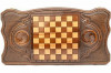 Нарды резные "Олень 2", Simonyan фото 2 — hichess.ru - шахматы, нарды, настольные игры