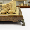 Шахматы нескладные ручной работы с резным конем, Hachatyr фото 6 &mdash; hichess.ru - шахматы, нарды, настольные игры