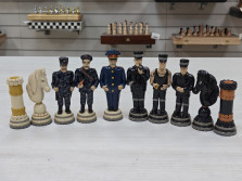 Шахматные фигуры ручной работы из хлеба Жизнь Воровская — hichess.ru - шахматы, нарды, настольные игры