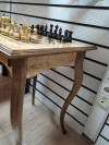 Шахматный Стол из Карельской березы Люкс фото 5 — hichess.ru - шахматы, нарды, настольные игры