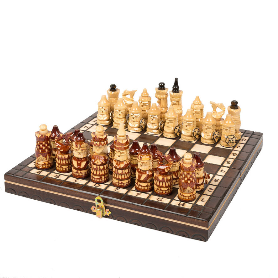 Шахматы резные Каверник фото 1 — hichess.ru - шахматы, нарды, настольные игры