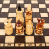 Шахматы резные Каверник фото 2 — hichess.ru - шахматы, нарды, настольные игры