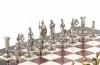 Шахматы "Римские воины" 36х36 см лемезит мрамор фото 3 — hichess.ru - шахматы, нарды, настольные игры