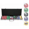 Набор для покера NUTS на 500 фишек с пластиковыми картами фото 1 — hichess.ru - шахматы, нарды, настольные игры