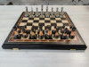Шахматы подарочные складные Итальянский дизайн мореный дуб 45 на 45 см фото 3 — hichess.ru - шахматы, нарды, настольные игры