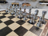 Шахматы подарочные складные Итальянский дизайн мореный дуб 45 на 45 см фото 6 — hichess.ru - шахматы, нарды, настольные игры