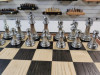 Шахматы подарочные складные Итальянский дизайн мореный дуб 45 на 45 см фото 9 — hichess.ru - шахматы, нарды, настольные игры