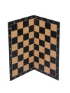 Шахматная доска Винил черная без фигур большая 51 на 51 см фото 2 — hichess.ru - шахматы, нарды, настольные игры