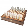 Шахматы эксклюзивные Русские Сказки орех фото 1 — hichess.ru - шахматы, нарды, настольные игры