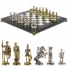 Шахматы "Римские воины" 36х36 см мрамор фото 1 — hichess.ru - шахматы, нарды, настольные игры