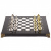 Шахматы турнирные "Стаунтон" 28х28 см из мрамора и металла фото 2 — hichess.ru - шахматы, нарды, настольные игры