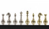 Шахматы турнирные "Стаунтон" 28х28 см из мрамора и металла фото 5 — hichess.ru - шахматы, нарды, настольные игры