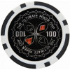 Набор для покера Ultimate на 500 фишек с пластиковыми картами фото 4 — hichess.ru - шахматы, нарды, настольные игры