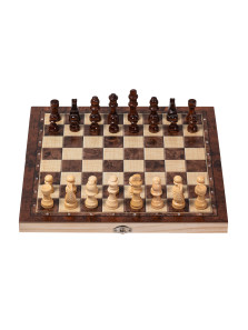 Шахматы нарды шашки 3 в 1 для детей и взрослых, деревянные подарочные средние — hichess.ru - шахматы, нарды, настольные игры