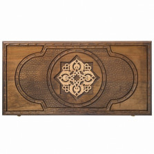 Нарды резные «Золотой Узор 1», Mirzoyan — hichess.ru - шахматы, нарды, настольные игры