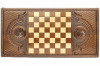 Нарды резные "Лошадь 1", Simonyan фото 2 — hichess.ru - шахматы, нарды, настольные игры