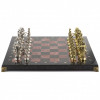 Шахматы "Римские воины" 44х44 см лемезит фото 2 — hichess.ru - шахматы, нарды, настольные игры