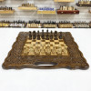 Шахматы нарды шашки резные Виноградная лоза большие 60 см фото 2 &mdash; hichess.ru - шахматы, нарды, настольные игры