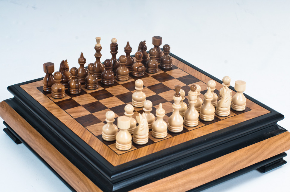 Шахматы ларец Геометрия фото 1 — hichess.ru - шахматы, нарды, настольные игры