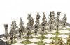 Шахматы "Римские воины" 44х44 см мрамор змеевик фото 3 — hichess.ru - шахматы, нарды, настольные игры