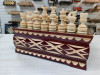 Шахматы резные в подарочном ларце Вязь фото 5 — hichess.ru - шахматы, нарды, настольные игры