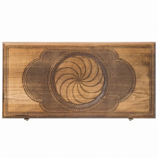 Нарды резные «Бесконечность» 60, Zakaryan — hichess.ru - шахматы, нарды, настольные игры