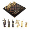 Шахматы "Римские войны" из бронзы 44х44 см фото 1 — hichess.ru - шахматы, нарды, настольные игры