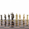 Шахматы "Римские войны" из бронзы 44х44 см фото 3 — hichess.ru - шахматы, нарды, настольные игры