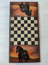 Нарды деревянные Жеребец большие 60 см фото 3 — hichess.ru - шахматы, нарды, настольные игры