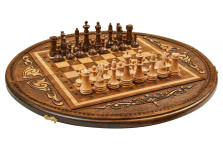 Шахматы + нарды резные &quot;Аревик&quot; 60, Mkhitaryan — hichess.ru - шахматы, нарды, настольные игры