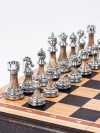 Шахматы подарочные Итальянский дизайн дуб средние фото 2 — hichess.ru - шахматы, нарды, настольные игры