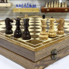 Шахматы деревянные из дуба с фигурами из карельской березы Стаунтон Люкс фото 10 &mdash; hichess.ru - шахматы, нарды, настольные игры