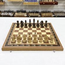 Шахматы подарочные красное дерево Премиальные люкс большие &mdash; hichess.ru - шахматы, нарды, настольные игры